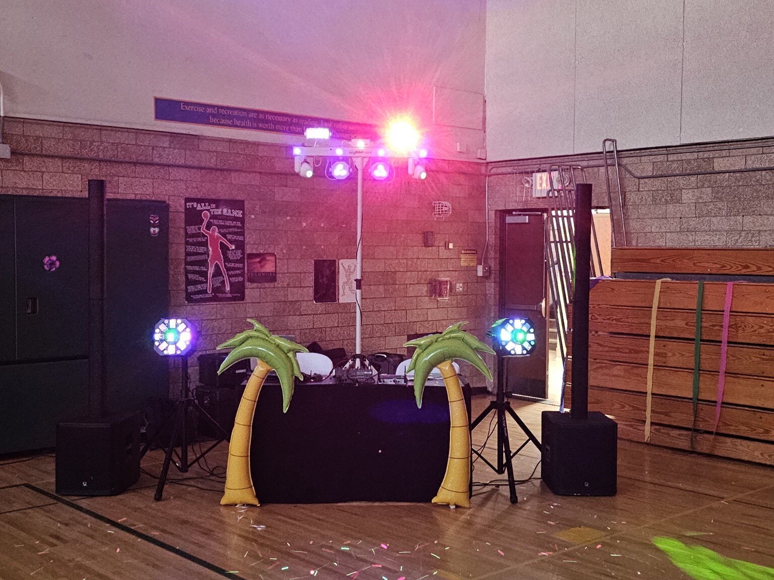 M-n-M setup for a themed celebration